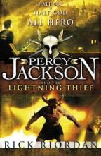 Percy JAckson adn the lightning theif my book cover